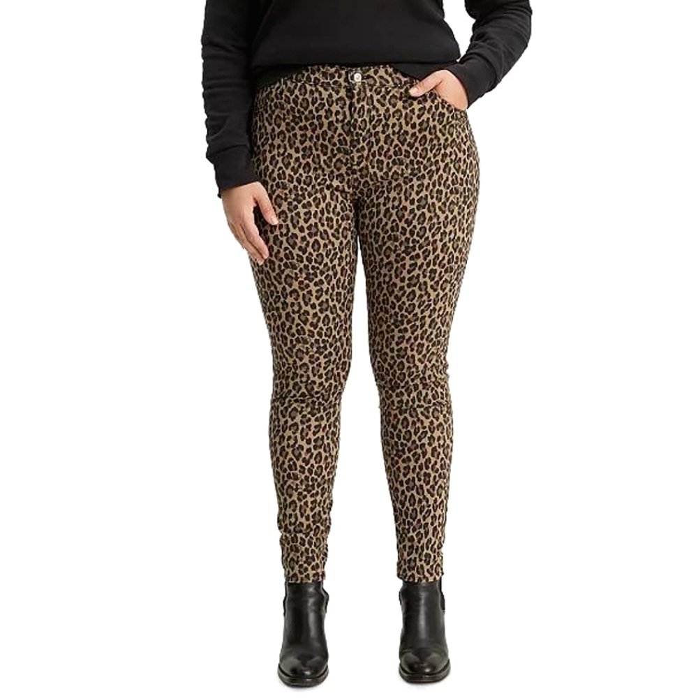 NEW Levi's Leopard Print 720 High Rise Super Skinny Size 22W M